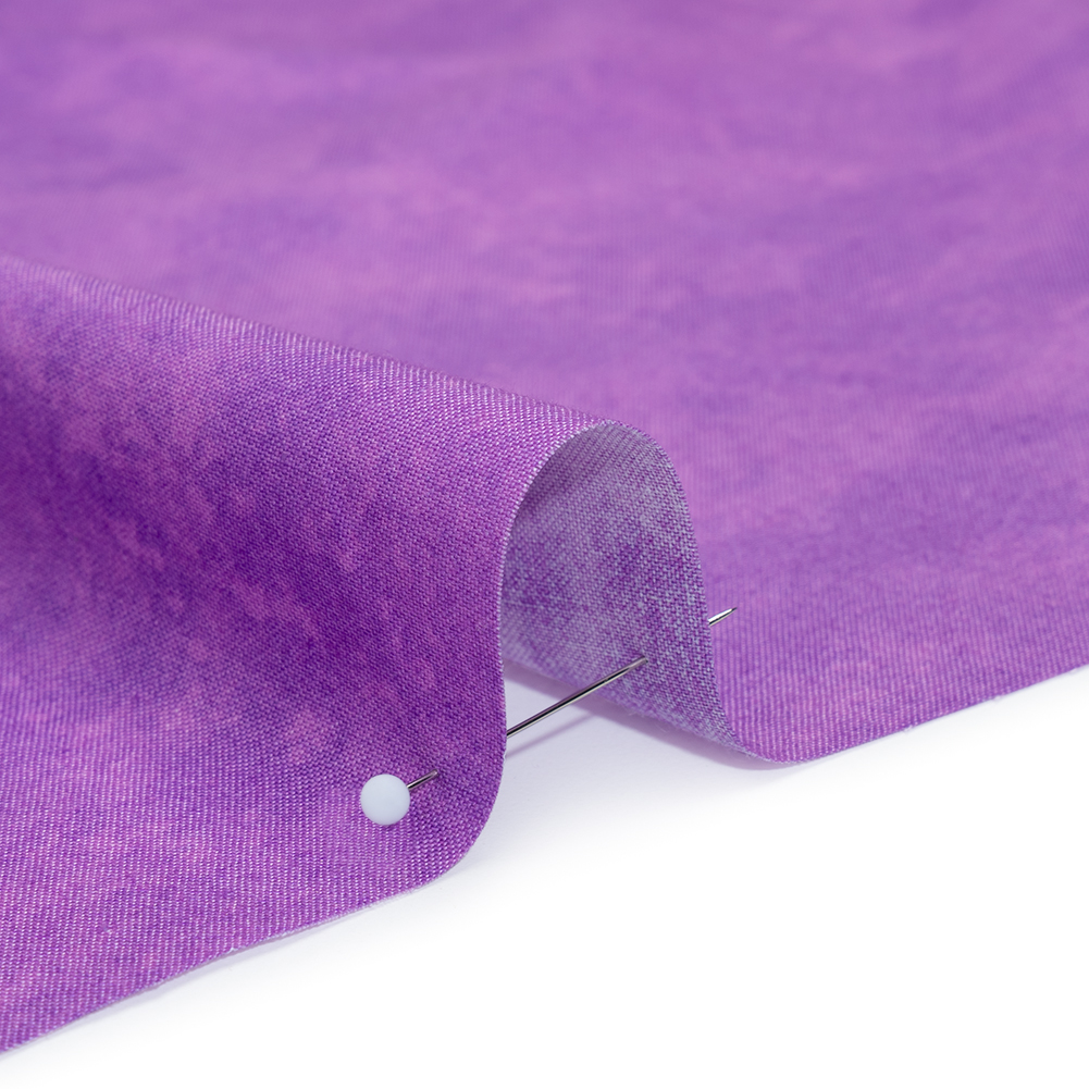 Printed Quilting Cotton by Deborah Edwards Northcott Studio - Fuchsia Fresco Texture - Toscana Collection