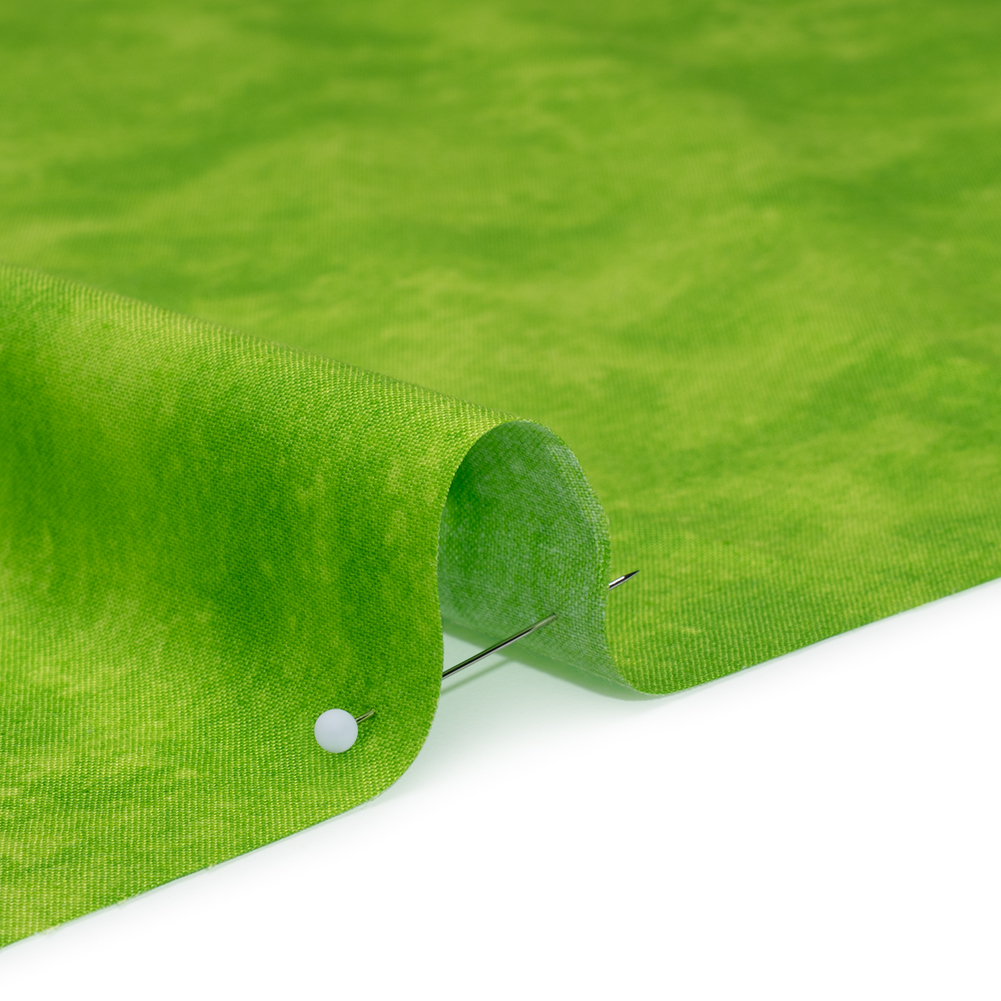 Printed Quilting Cotton by Deborah Edwards Northcott Studio - Peridot Fresco Texture - Toscana Collection