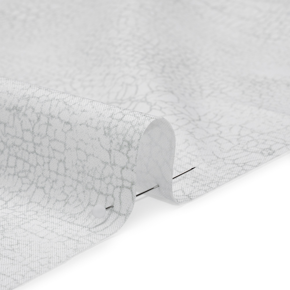 Wide Backing Quilting Cotton by Northcott, 108" Wide - Snow Abstract Texture - Crackle Wide Backing Collection