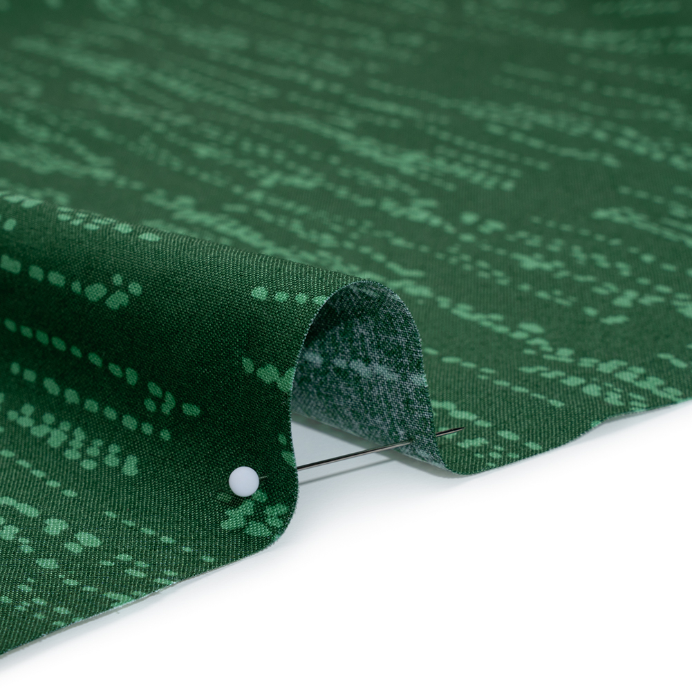 Printed Quilting Cotton by Ghazal Razavi for FIGO Studio - Green Grass Patch - Seasons Basics Collection