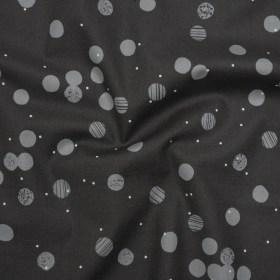 Printed Quilting Cotton by Ghazal Razavi for FIGO Studio – Gray Snow Textured Circles and Spots – Seasons Basics Collection Printed Quilting Cotton by Ghazal Razavi for FIGO Studio – Gray Snow Textured Circles and Spots – Seasons Basics Collection