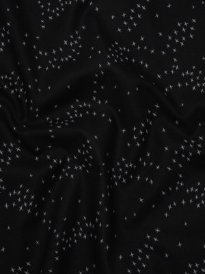 Printed Quilting Cotton by Ghazal Razavi for FIGO Studio – Black Birds – Seasons Basics Collection Printed Quilting Cotton by Ghazal Razavi for FIGO Studio – Black Birds – Seasons Basics Collection