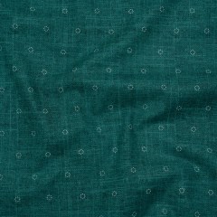 Printed Quilting Cotton by Ghazal Razavi for FIGO Studio – Teal Stitches Circles – Stash Collection Printed Quilting Cotton by Ghazal Razavi for FIGO Studio – Teal Stitches Circles – Stash Collection