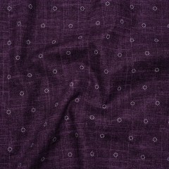 Printed Quilting Cotton by Ghazal Razavi for FIGO Studio – Purple Stitches Circles – Stash Collection Printed Quilting Cotton by Ghazal Razavi for FIGO Studio – Purple Stitches Circles – Stash Collection