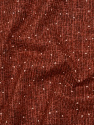 Printed Quilting Cotton by Ghazal Razavi for FIGO Studio – Rust Stripe Dot – Stash Collection Printed Quilting Cotton by Ghazal Razavi for FIGO Studio – Rust Stripe Dot – Stash Collection