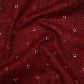 Printed Quilting Cotton by Ghazal Razavi for FIGO Studio – Wine Stitches Circles – Stash Collection Printed Quilting Cotton by Ghazal Razavi for FIGO Studio – Wine Stitches Circles – Stash Collection
