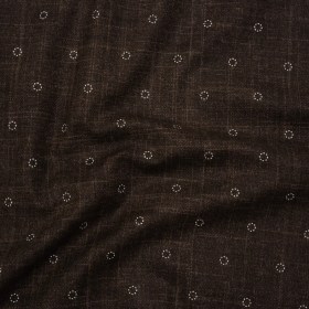 Printed Quilting Cotton by Ghazal Razavi for FIGO Studio – Brown Stitches Circles – Stash Collection Printed Quilting Cotton by Ghazal Razavi for FIGO Studio – Brown Stitches Circles – Stash Collection