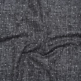 Printed Quilting Cotton by Ghazal Razavi for FIGO Studio – Steel Stripe Dot – Stash Collection Printed Quilting Cotton by Ghazal Razavi for FIGO Studio – Steel Stripe Dot – Stash Collection
