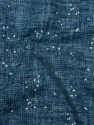 Printed Quilting Cotton by Ghazal Razavi for FIGO Studio – Blue Checks and Stars – Stash Collection Printed Quilting Cotton by Ghazal Razavi for FIGO Studio – Blue Checks and Stars – Stash Collection