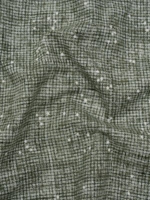 Printed Quilting Cotton by Ghazal Razavi for FIGO Studio – Sage Checks and Stars – Stash Collection Printed Quilting Cotton by Ghazal Razavi for FIGO Studio – Sage Checks and Stars – Stash Collection