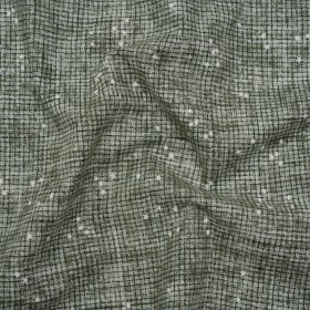 Printed Quilting Cotton by Ghazal Razavi for FIGO Studio – Sage Checks and Stars – Stash Collection Printed Quilting Cotton by Ghazal Razavi for FIGO Studio – Sage Checks and Stars – Stash Collection