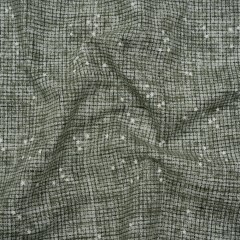 Printed Quilting Cotton by Ghazal Razavi for FIGO Studio – Sage Checks and Stars – Stash Collection Printed Quilting Cotton by Ghazal Razavi for FIGO Studio – Sage Checks and Stars – Stash Collection