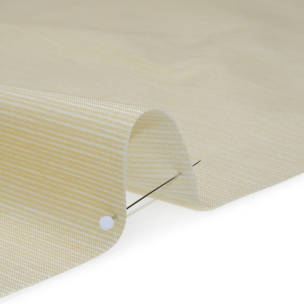 Printed Quilting Cotton by Heather Bailey for FIGO Studio - Cream Fine Line Striations - Pop Sugar Collection