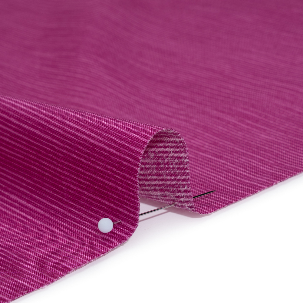 Printed Quilting Cotton by Heather Bailey for FIGO Studio - Boysenberry Fine Line Striations - Pop Sugar Collection