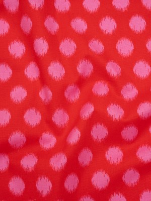 Printed Quilting Cotton by Heather Bailey for FIGO Studio – Cherry Top Dot Ikat Polka Dots – Pop Sugar Collection Printed Quilting Cotton by Heather Bailey for FIGO Studio – Cherry Top Dot Ikat Polka Dots – Pop Sugar Collection