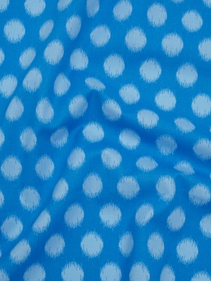 Printed Quilting Cotton by Heather Bailey for FIGO Studio – Blue Top Dot Ikat Polka Dots – Pop Sugar Collection Printed Quilting Cotton by Heather Bailey for FIGO Studio – Blue Top Dot Ikat Polka Dots – Pop Sugar Collection