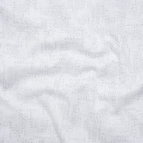 Printed Quilting Cotton by Ghazal Razavi for FIGO Studio – White and Gray Stitches – Dovetail Collection Printed Quilting Cotton by Ghazal Razavi for FIGO Studio – White and Gray Stitches – Dovetail Collection