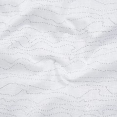 Printed Quilting Cotton by Ghazal Razavi for FIGO Studio – White and Gray Strings – Dovetail Collection Printed Quilting Cotton by Ghazal Razavi for FIGO Studio – White and Gray Strings – Dovetail Collection