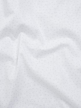Printed Quilting Cotton by Ghazal Razavi for FIGO Studio – White and Gray Dashes- Dovetail Collection Printed Quilting Cotton by Ghazal Razavi for FIGO Studio – White and Gray Dashes- Dovetail Collection