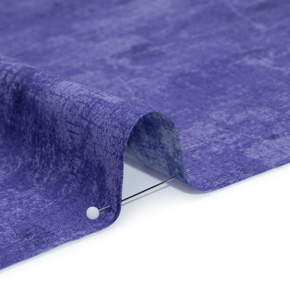 Printed Quilting Cotton by Northcott - Blueberry Painterly Texture - Canvas Collection