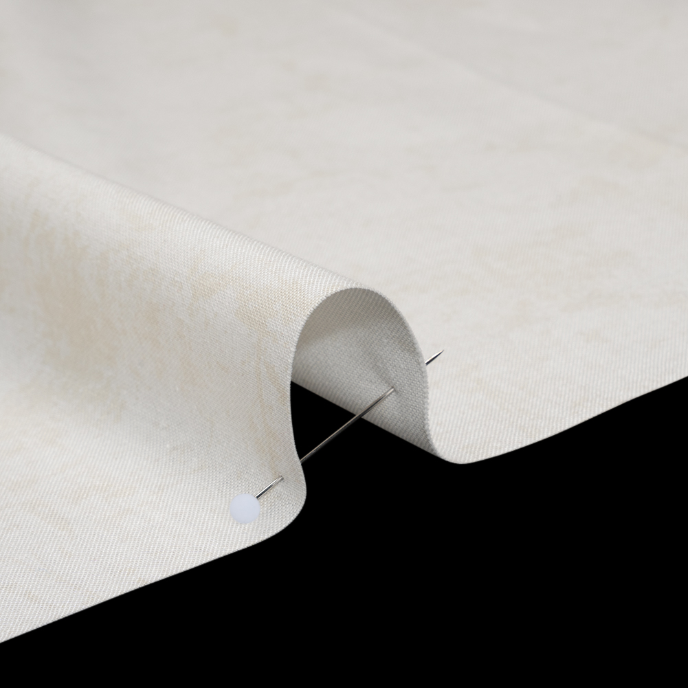 Printed Quilting Cotton by Northcott - Antique White Painterly Texture - Canvas Collection