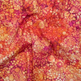 Printed Quilting Cotton by Northcott – Hibiscus Bubbles – Bliss Collection Printed Quilting Cotton by Northcott – Hibiscus Bubbles – Bliss Collection