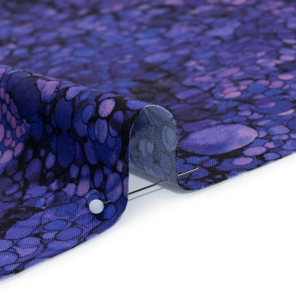 Printed Quilting Cotton by Northcott - Mardi Gras Bubbles - Bliss Collection