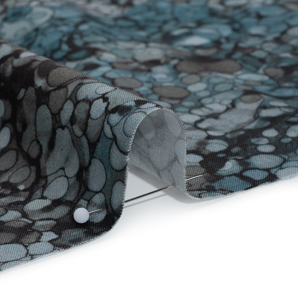 Printed Quilting Cotton by Northcott - Glacier Bubbles - Bliss Collection