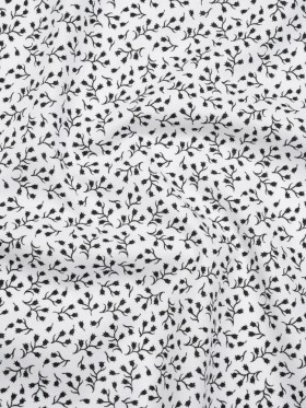 Printed Quilting Cotton by Patrick Lose for Northcott – Black on White Baby’s Breath Floral – Basically Black & White Collection Printed Quilting Cotton by Patrick Lose for Northcott – Black on White Baby’s Breath Floral – Basically Black & White Collection