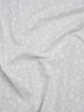 Printed Quilting Cotton by Patrick Lose for Northcott – White on White Scribble Spots – Basically Black & White Collection Printed Quilting Cotton by Patrick Lose for Northcott – White on White Scribble Spots – Basically Black & White Collection