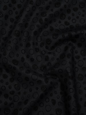 Printed Quilting Cotton by Patrick Lose for Northcott – Black on Black Scribble Spots – Basically Black & White Collection Printed Quilting Cotton by Patrick Lose for Northcott – Black on Black Scribble Spots – Basically Black & White Collection