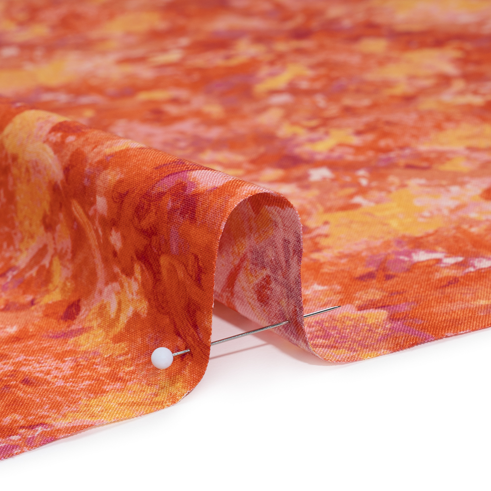 Printed Quilting Cotton by Deborah Edwards for Northcott Studio - Tuscan Sun Painterly Abstract - Chroma Collection