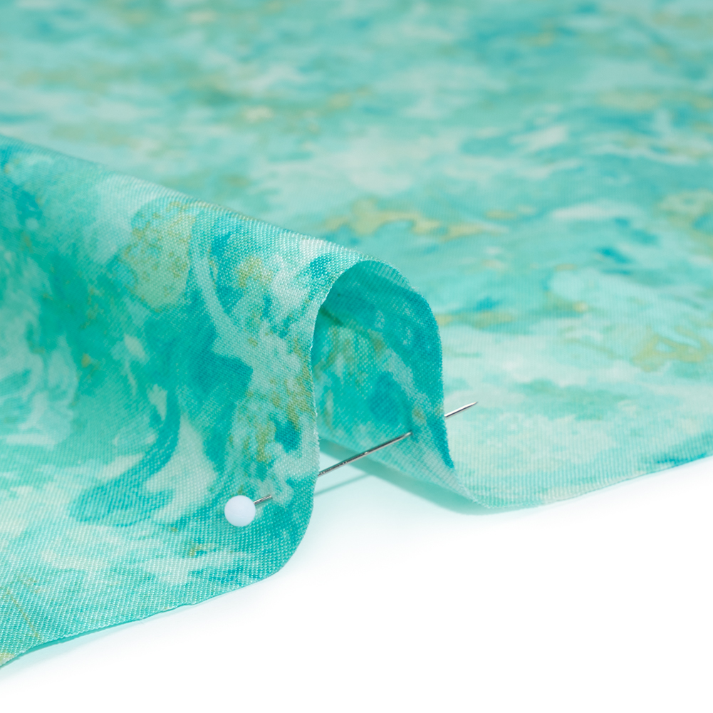 Printed Quilting Cotton by Deborah Edwards for Northcott Studio - Spa Painterly Abstract - Chroma Collection