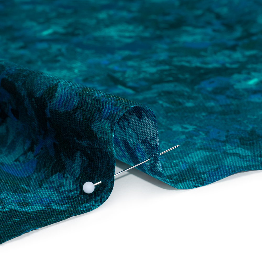 Printed Quilting Cotton by Deborah Edwards for Northcott Studio - Juniper Painterly Abstract - Chroma Collection