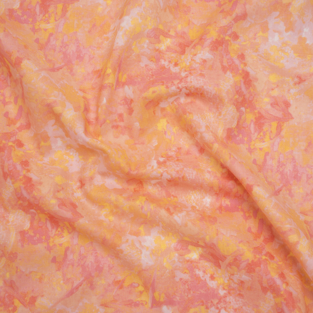 Printed Quilting Cotton by Deborah Edwards for Northcott Studio – Peach Melba Painterly Abstract – Chroma Collection Printed Quilting Cotton by Deborah Edwards for Northcott Studio – Peach Melba Painterly Abstract – Chroma Collection