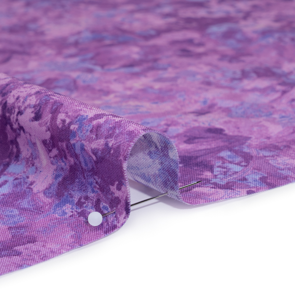 Printed Quilting Cotton by Deborah Edwards for Northcott Studio - Orchid Painterly Abstract - Chroma Collection