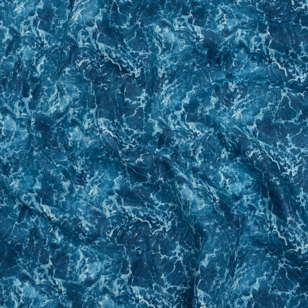 Printed Quilting Cotton by Northcott Studio – Dark Blue Rushing Water – Naturescapes Collection Printed Quilting Cotton by Northcott Studio – Dark Blue Rushing Water – Naturescapes Collection