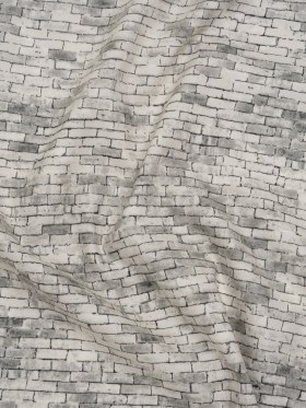 Printed Quilting Cotton by Northcott Studio – Mid Gray Brick – Naturescapes Collection Printed Quilting Cotton by Northcott Studio – Mid Gray Brick – Naturescapes Collection