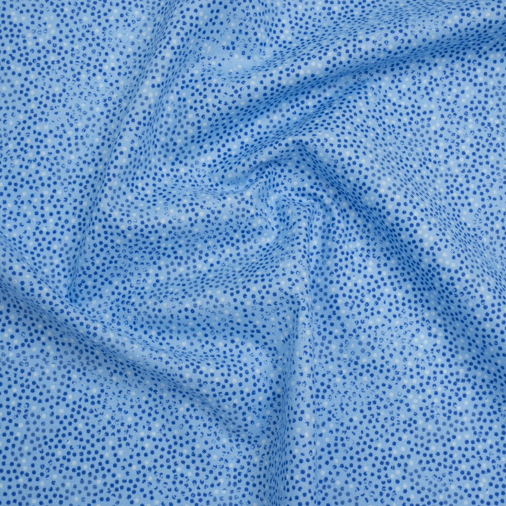 Printed Quilting Cotton by Patrick Lose for Northcott – Lapis Ditsy Dots – Tonal Trios Collection Printed Quilting Cotton by Patrick Lose for Northcott – Lapis Ditsy Dots – Tonal Trios Collection