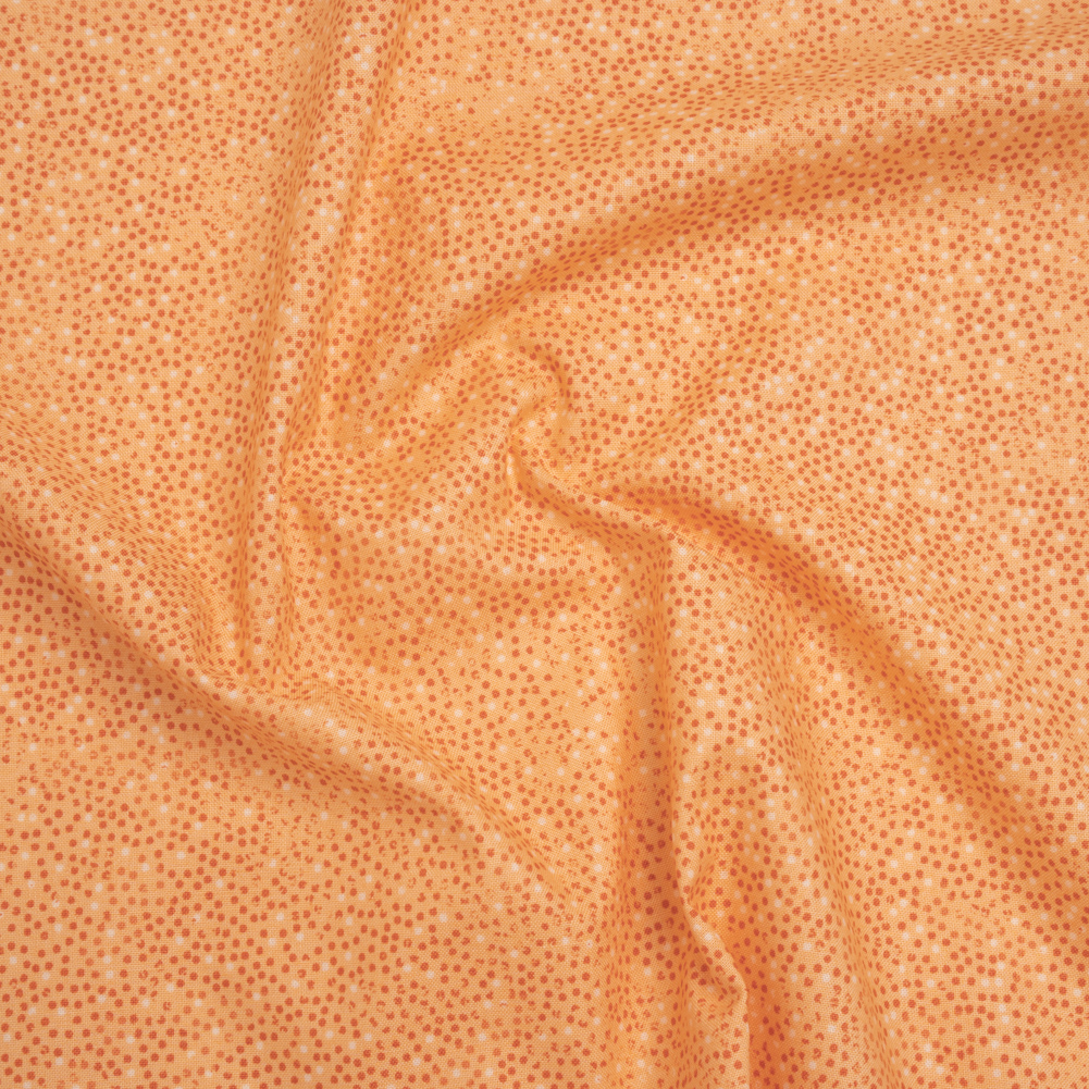 Printed Quilting Cotton by Patrick Lose for Northcott – Apricot Ditsy Dots – Tonal Trios Collection Printed Quilting Cotton by Patrick Lose for Northcott – Apricot Ditsy Dots – Tonal Trios Collection