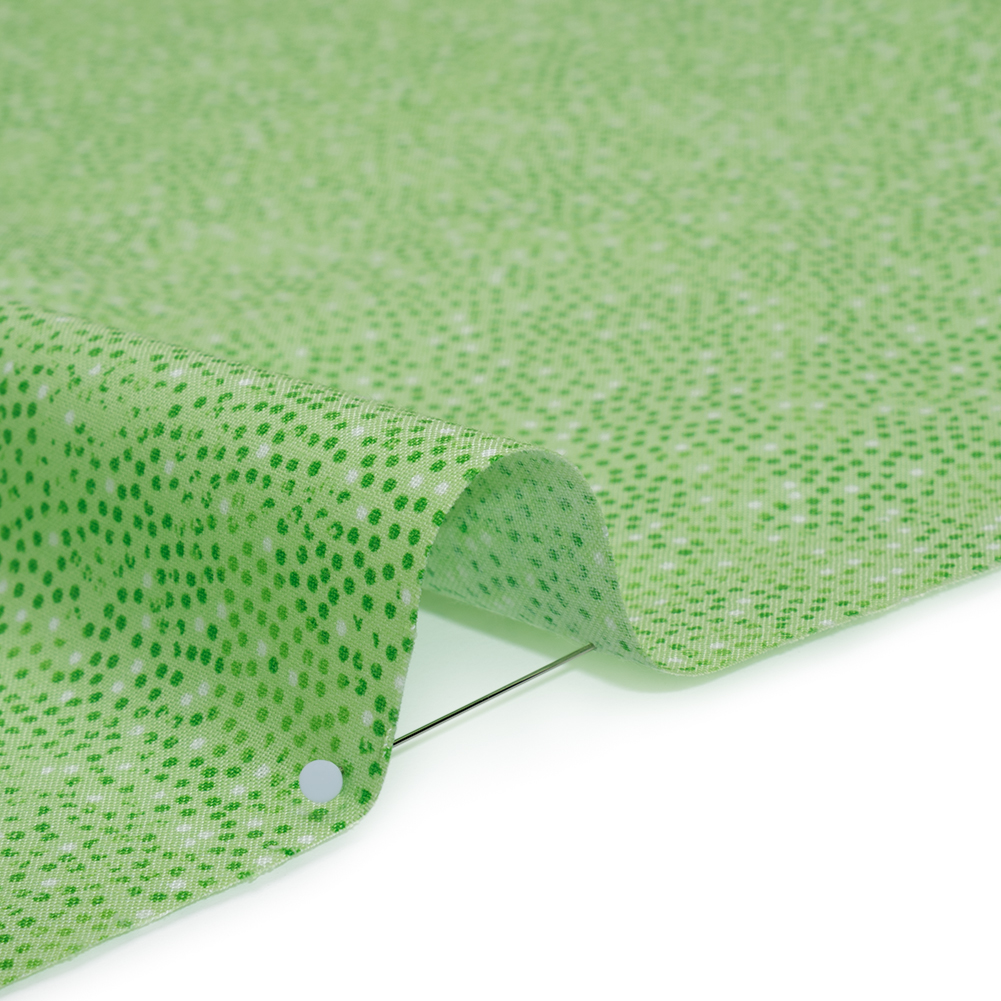 Printed Quilting Cotton by Patrick Lose for Northcott - Emerald Ditsy Dots - Tonal Trios Collection