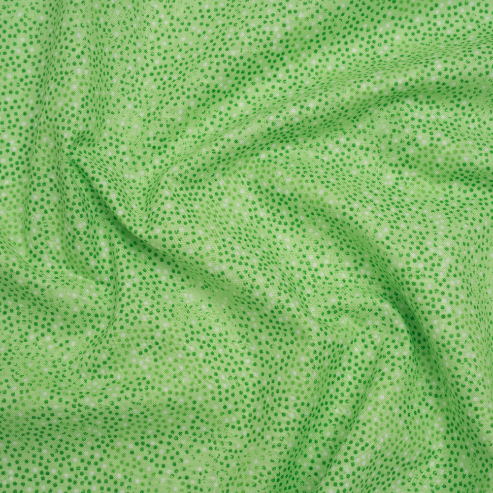 Printed Quilting Cotton by Patrick Lose for Northcott – Emerald Ditsy Dots – Tonal Trios Collection Printed Quilting Cotton by Patrick Lose for Northcott – Emerald Ditsy Dots – Tonal Trios Collection
