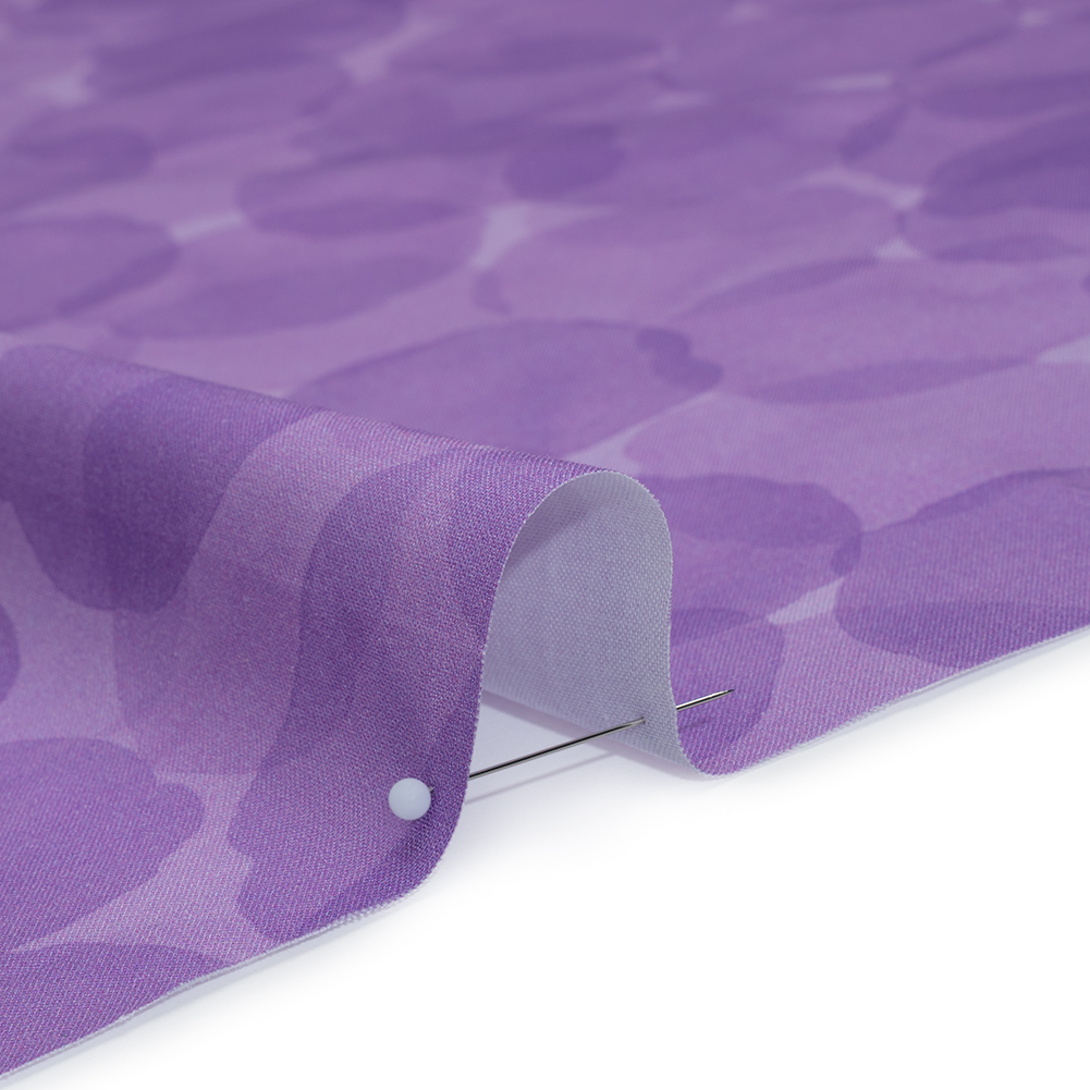 Printed Quilting Cotton by Patrick Lose for Northcott - Berry Juicy Watercolor Circles - Tonal Trios Collection