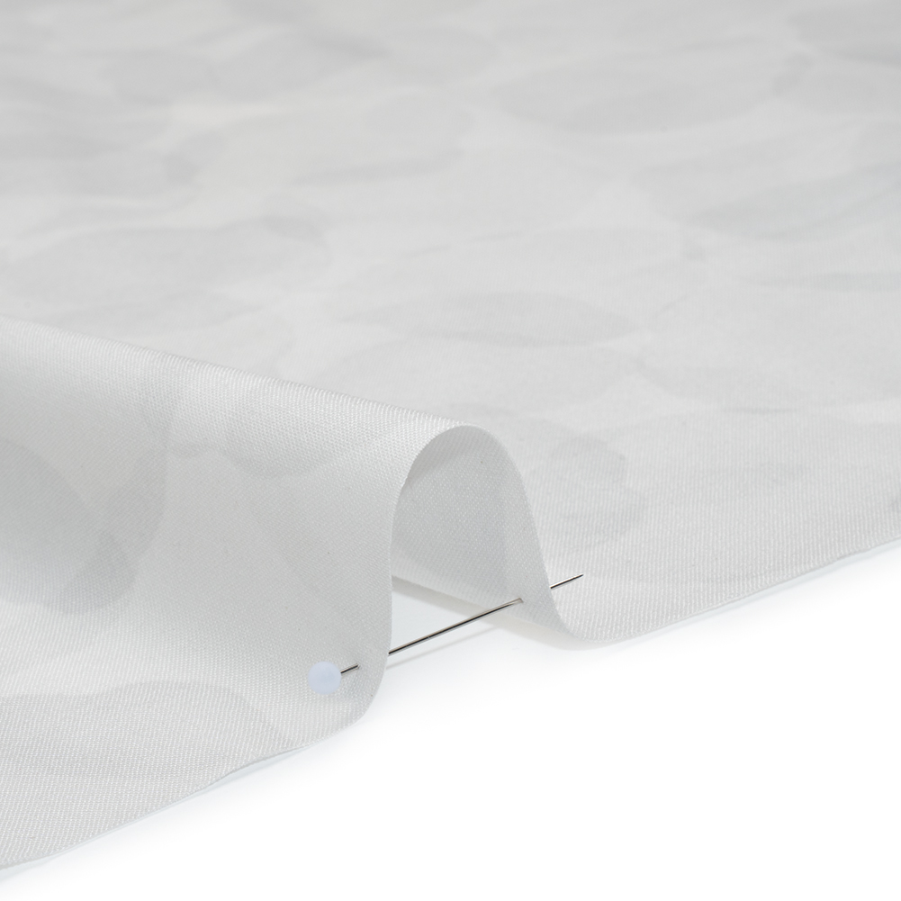 Printed Quilting Cotton by Patrick Lose for Northcott - White Wash Juicy Watercolor Circles - Tonal Trios Collection