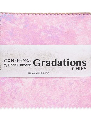 Stonehenge Quilting Cotton Chips 5″ Square Precuts – Muse – Gradations II Collection Stonehenge Quilting Cotton Chips 5″ Square Precuts – Muse – Gradations II Collection