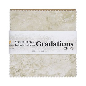 Stonehenge Quilting Cotton Chips 5″ Square Precuts – Mineral – Gradations II Collection Stonehenge Quilting Cotton Chips 5″ Square Precuts – Mineral – Gradations II Collection