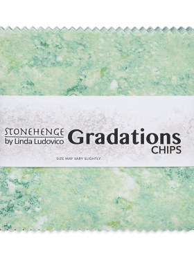Stonehenge Quilting Cotton Chips 5″ Square Precuts – Pine Ridge – Gradations II Collection Stonehenge Quilting Cotton Chips 5″ Square Precuts – Pine Ridge – Gradations II Collection