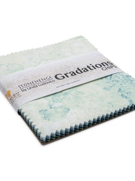 Stonehenge Quilting Cotton Chips 5″ Square Precuts – Blue Planet – Gradations II Collection Stonehenge Quilting Cotton Chips 5″ Square Precuts – Blue Planet – Gradations II Collection