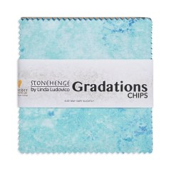 Stonehenge Quilting Cotton Chips 5″ Square Precuts – Midnight – Gradations II Collection Stonehenge Quilting Cotton Chips 5″ Square Precuts – Midnight – Gradations II Collection