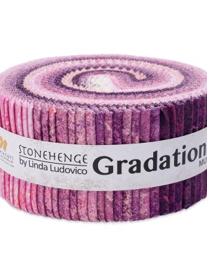 Stonehenge Quilting Cotton Strip Roll 2.5″ Strip Precuts – Muse – Gradations II Collection Stonehenge Quilting Cotton Strip Roll 2.5″ Strip Precuts – Muse – Gradations II Collection